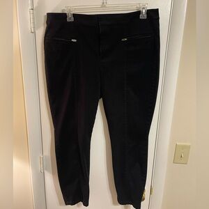 LOFT Black Ankle Pants